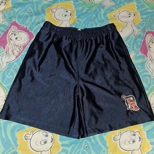 90s Detroit Tigers Vintage Basketball Jersey Gym Shorts MLB Baseball